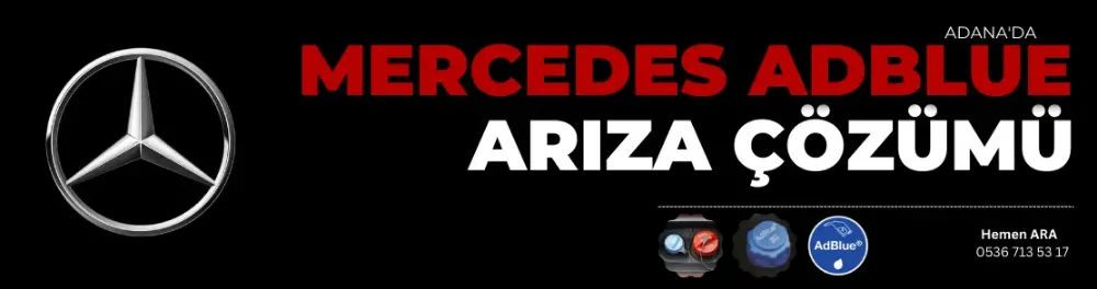 Mercedes Adblue Arıza Çözümü